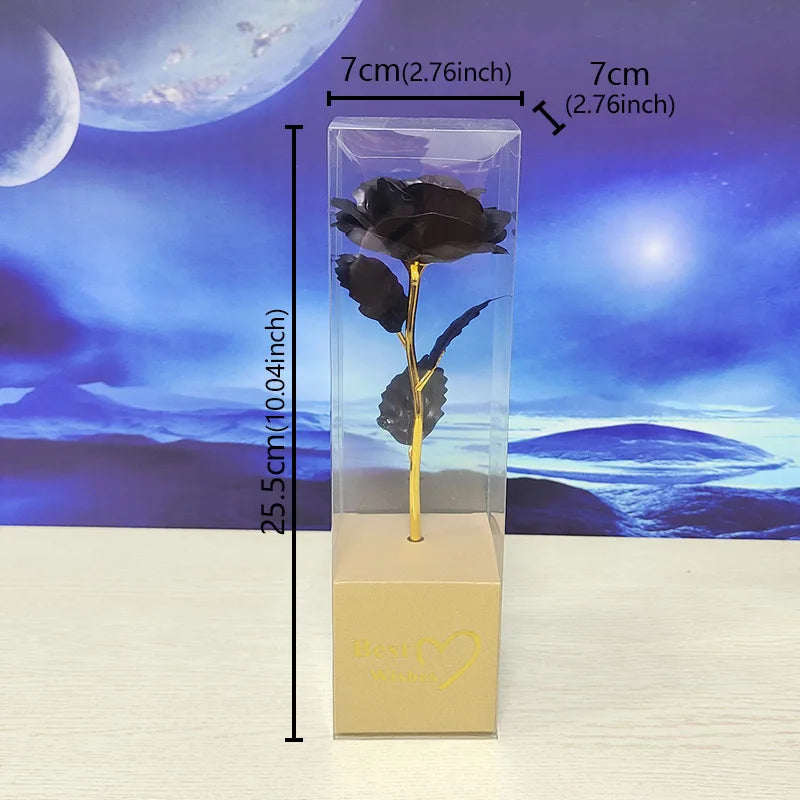 ورود جالاكسي روز الأبدية المصنوعة من الذهب