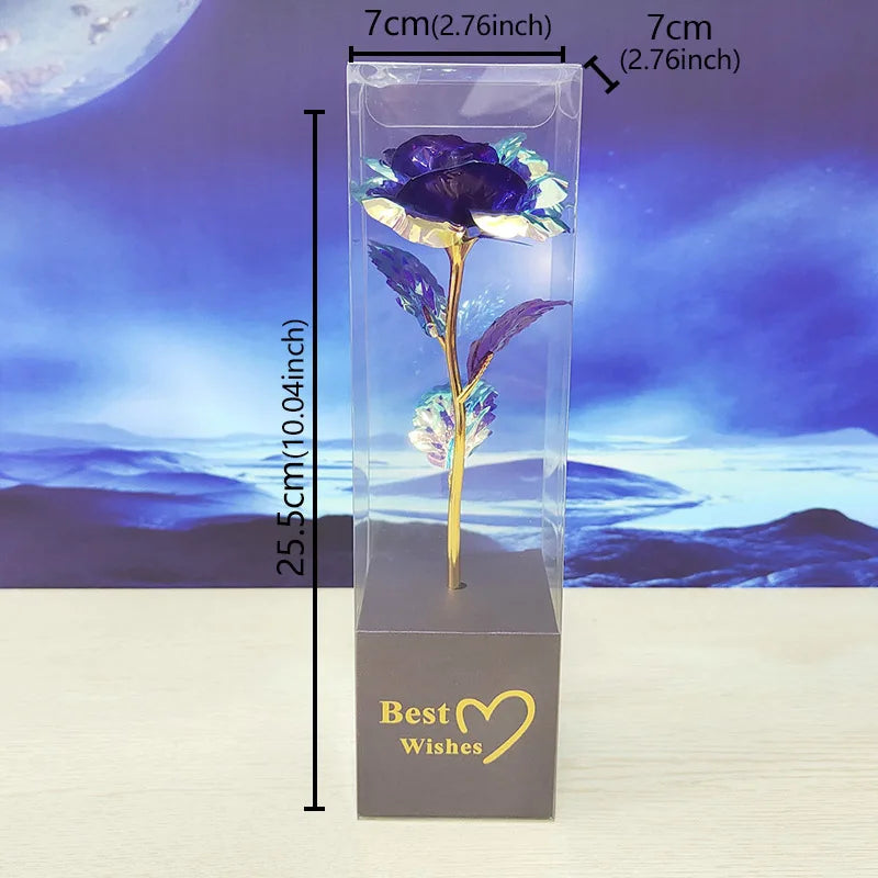 ورود جالاكسي روز الأبدية المصنوعة من الذهب