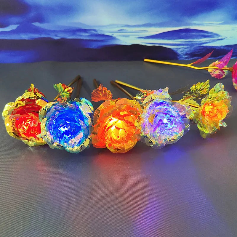 ورود جالاكسي روز الأبدية المصنوعة من الذهب