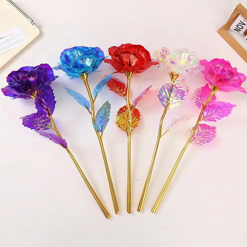 ورود جالاكسي روز الأبدية المصنوعة من الذهب