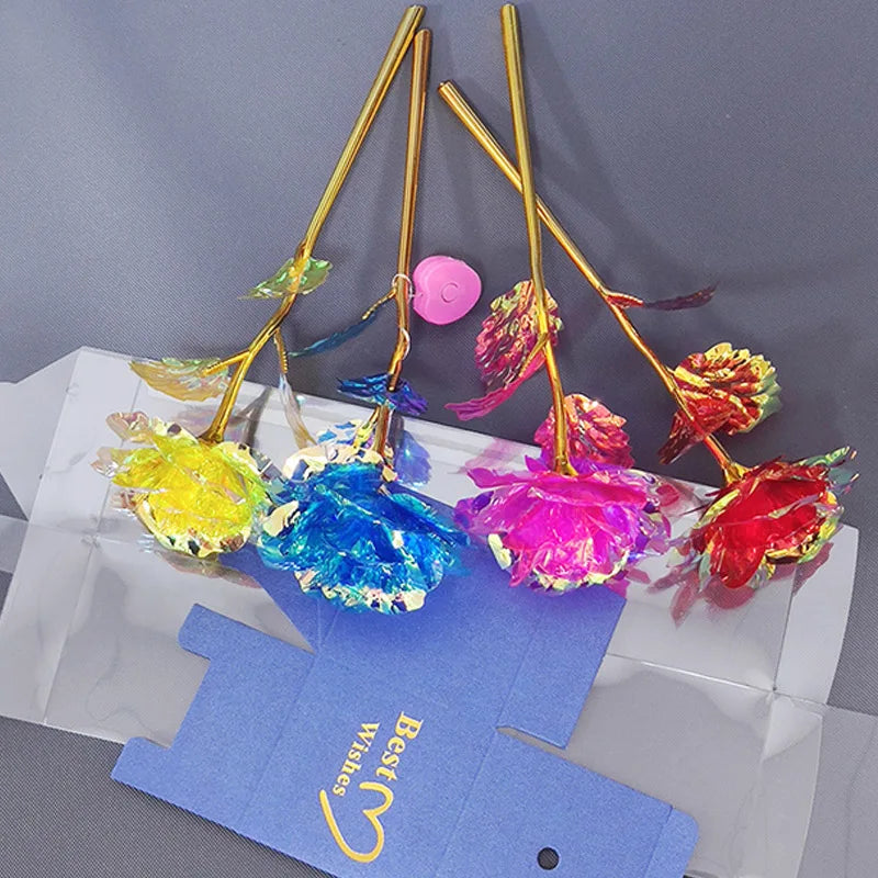 ورود جالاكسي روز الأبدية المصنوعة من الذهب